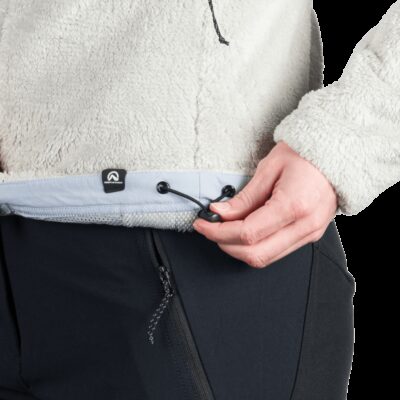 Dámsky outdoor flísový sveter v melanžovom štýle LACY 25