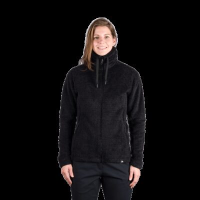 Dámsky outdoor flísový sveter v melanžovom štýle LACY 5