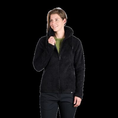 Dámsky outdoor flísový sveter v melanžovom štýle LACY 7