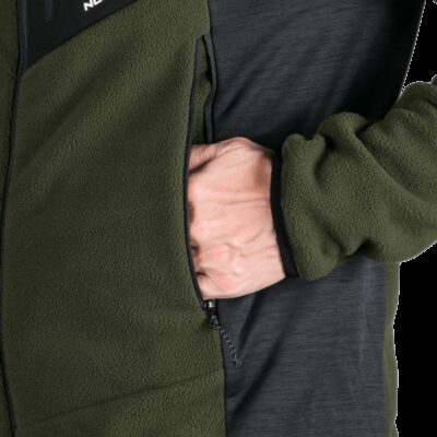 Pánsky flísový multišportový aktívny sveter JEDRZEJ 18