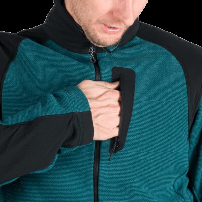 Pánsky trekingový technický sveter so spevnenými čásťami SZYMON 10