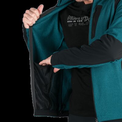 Pánsky trekingový technický sveter so spevnenými čásťami SZYMON 11