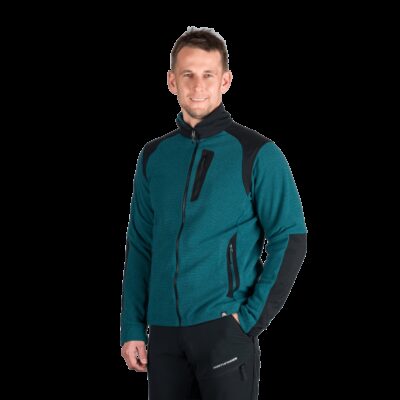 Pánsky trekingový technický sveter so spevnenými čásťami SZYMON 14