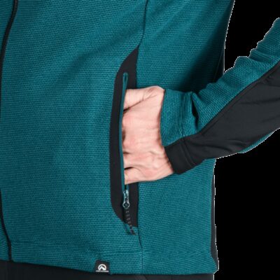 Pánsky trekingový technický sveter so spevnenými čásťami SZYMON 15