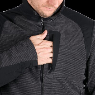 Pánsky trekingový technický sveter so spevnenými čásťami SZYMON 25