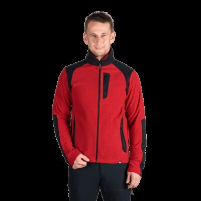 Pánsky trekingový technický sveter so spevnenými čásťami SZYMON 35