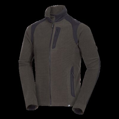 Pánsky trekingový technický sveter so spevnenými čásťami SZYMON 43