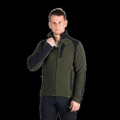 Pánsky trekingový technický sveter so spevnenými čásťami SZYMON 51