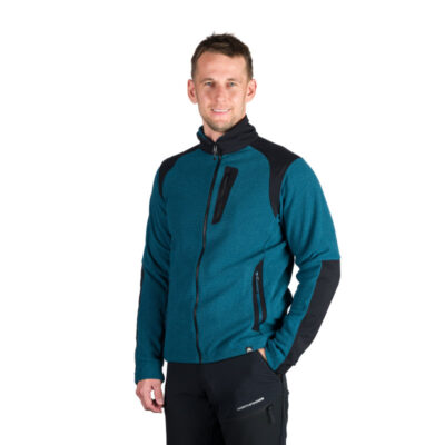 Pánsky trekingový technický sveter so spevnenými čásťami SZYMON 4