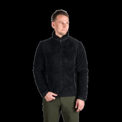 Pánsky sherpa flísový sveter so spevnenými částmi MIKOLAJ 8