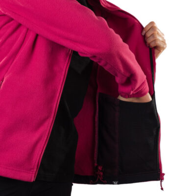 Dámska outdoorová flísová mikina RAYNA 50