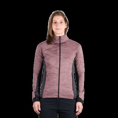 Dámsky aktívny komfortný melanžový sveter JACLYN 10