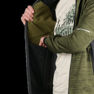 Dámsky aktívny komfortný melanžový sveter JACLYN 15