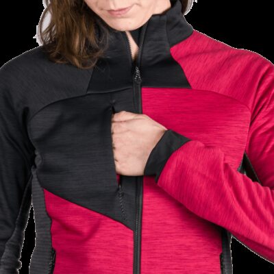 Dámsky aktívny komfortný melanžový sveter JACLYN 22