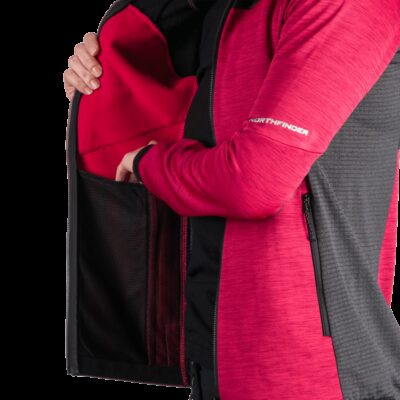 Dámsky aktívny komfortný melanžový sveter JACLYN 24