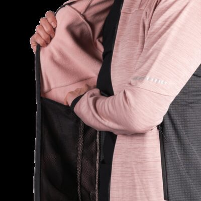 Dámsky aktívny komfortný melanžový sveter JACLYN 31