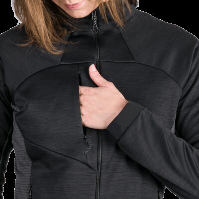 Dámsky aktívny komfortný melanžový sveter JACLYN 44