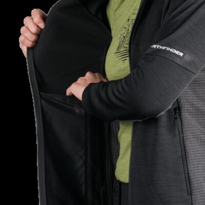 Dámsky aktívny komfortný melanžový sveter JACLYN 46