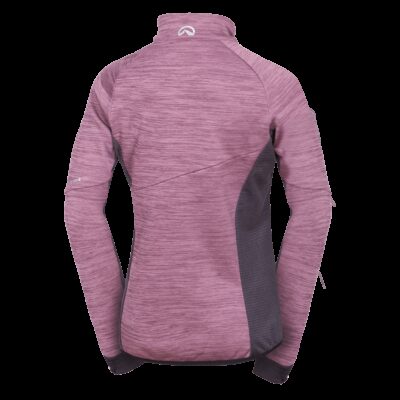 Dámsky aktívny komfortný melanžový sveter JACLYN 3