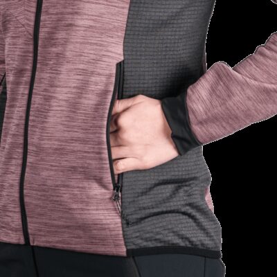 Dámsky aktívny komfortný melanžový sveter JACLYN 5