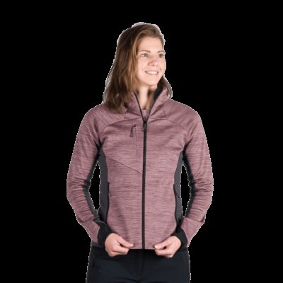 Dámsky aktívny komfortný melanžový sveter JACLYN 6