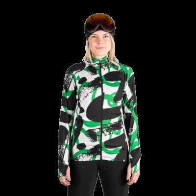 Dámsky lyžiarsky technický sveter s celopotlačou JAMIYA 8