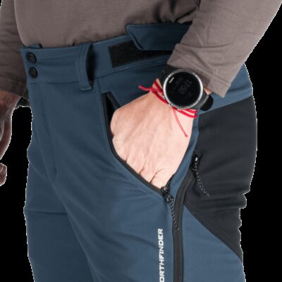 Pánske outdoor softshellové nohavice 3L ANATOL 16