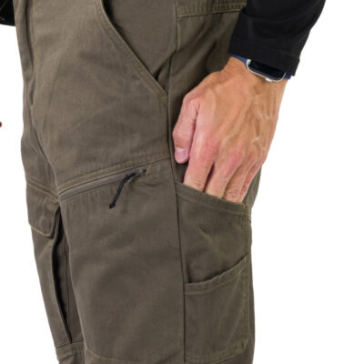 Pánske cestovné kapsáčové nohavice v bavlnenom štýle LUCJAN 14