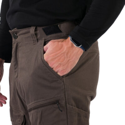 Pánske cestovné kapsáčové nohavice v bavlnenom štýle LUCJAN 34