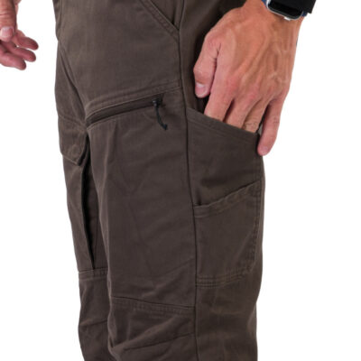 Pánske cestovné kapsáčové nohavice v bavlnenom štýle LUCJAN 36