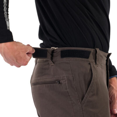 Pánske cestovné kapsáčové nohavice v bavlnenom štýle LUCJAN 40