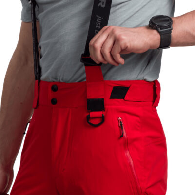 Pánske lyžiarske elastické nohavice s plnou výbavou WALERIAN 12