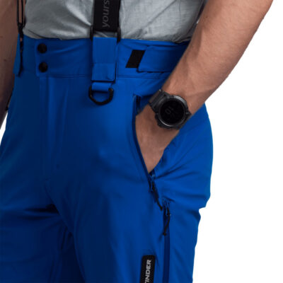 Pánske lyžiarske elastické nohavice s plnou výbavou WALERIAN 22