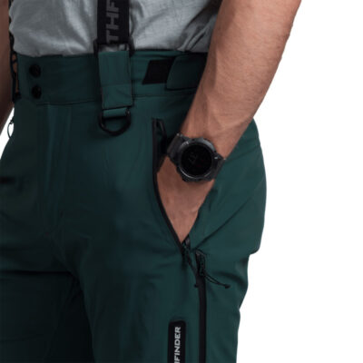 Pánske lyžiarske elastické nohavice s plnou výbavou WALERIAN 32