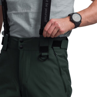 Pánske lyžiarske komfortné nohavice s odopínateľnými trakmi BARTA 12