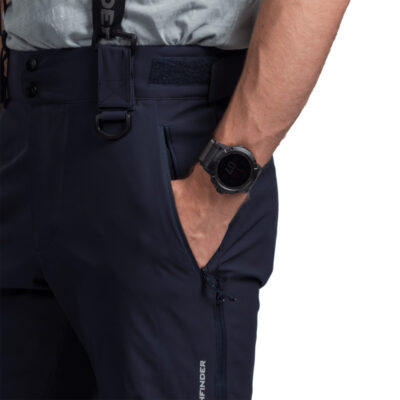 Pánske lyžiarske komfortné nohavice s odopínateľnými trakmi BARTA 25