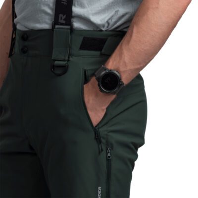 Pánske lyžiarske komfortné nohavice s odopínateľnými trakmi BARTA 8