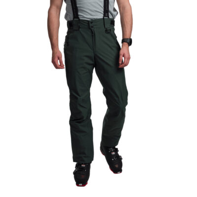 Pánske lyžiarske komfortné nohavice s odopínateľnými trakmi BARTA 9