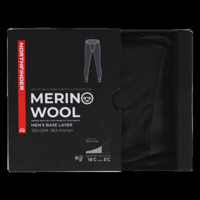 Pánske merino legíny- základná vrstva GENERAL 9