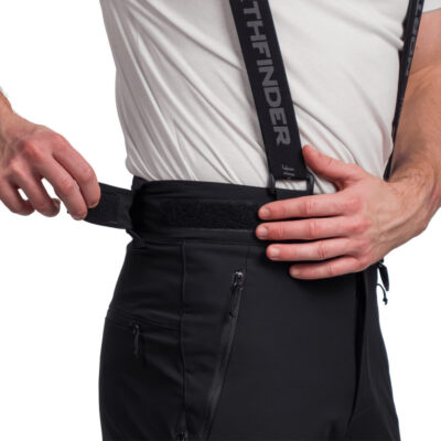 Pánske lyžiarske komfortné nohavice s odopínateľnými trakmi JACOBO 13