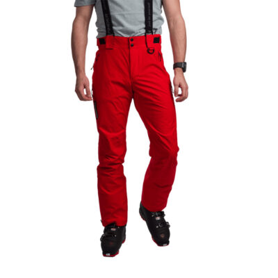 Pánske lyžiarske komfortné nohavice s odopínateľnými trakmi JACOBO 18