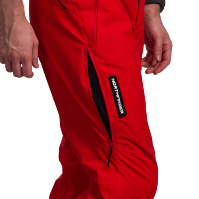 Pánske lyžiarske komfortné nohavice s odopínateľnými trakmi JACOBO 22