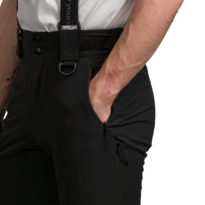 Pánske lyžiarske komfortné nohavice s odopínateľnými trakmi JACOBO 3