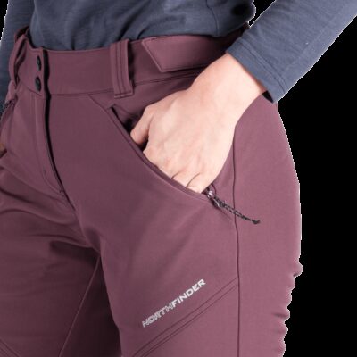 Dámske trekingové softshellové nohavice 3L DARCI 11