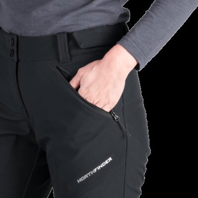 Dámske trekingové softshellové nohavice 3L DARCI 19