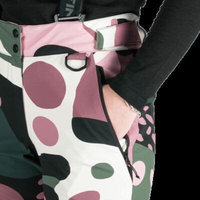 Dámske lyžiarske celopotlačené nohavice ISABELL 21