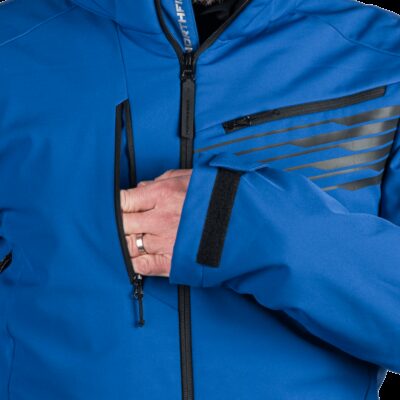 Pánska lyžiarska softshellová zateplená bunda BARTALAN 11