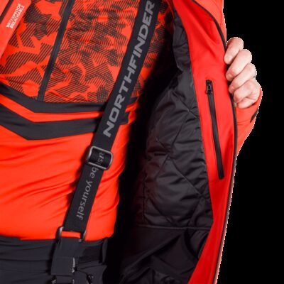 Pánska lyžiarska softshellová zateplená bunda BARTALAN 37