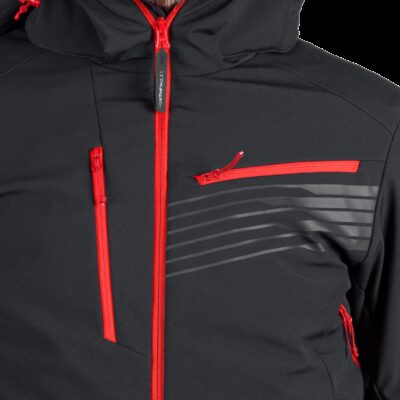 Pánska lyžiarska softshellová zateplená bunda BARTALAN 51