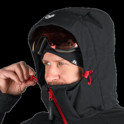 Pánska lyžiarska softshellová zateplená bunda BARTALAN 55